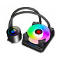 120mm RGB Water CPU liquid Cooler fan  For  intel LGA 1151 2011