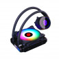 120mm RGB Water CPU liquid Cooler fan  For  intel LGA 1151 2011