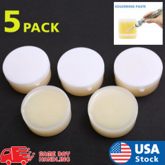 5pack Smooth Rosin Soldering Flux Paste Solder 50g Welding Grease Gram