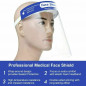 20Pack Safety Full Face Shield Reusable Protection Cover Face Eye Cashier Helmet