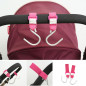 Stroller Hook - 2 Pack of Multi Purpose Hooks - Hanger for Baby Diaper Bags