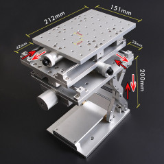 3D Work Table 3 Axis Moving Workbench DIY Working 3D Workbench / XYZ Workbench