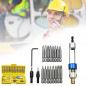 20pcs/set Half Time Drill Driver Multi Function Screwdriver Tool Screw Power