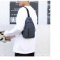 Mens Sling Bag Cross Body Handbag Chest Bag Shoulder Pack Sports Travel Backpack