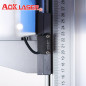 AOK LASER 30w RF CO2 Galvo  Laser Marking Engraving Machine with Coherent laser