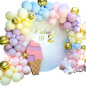 Macaron Pastel Balloon Arch Garland Kit Baby Shower Birthday Wedding Party Decor