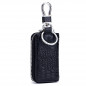 Car Key Holder Cover Key Chain Bag Genuine Leather Remote Fob Zipper Case US