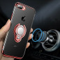 For IPhone XS Max XR X XS Magnetic Shockproof Hybrid Ring Bracket Clean TPU Case