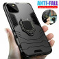 Hybrid Rugged Armor Case For iPhone 11 Pro Max Magnetic Ring Stand Holder Cover