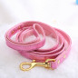 PU Leather Dog Leash Walking Dog Pet Lead Soft Leather Strap