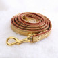 PU Leather Dog Leash Walking Dog Pet Lead Soft Leather Strap