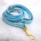 PU Leather Dog Leash Walking Dog Pet Lead Soft Leather Strap