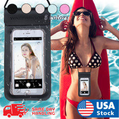 Swimming Waterproof Underwater Pouch Bag Pack Dry Case for smart Phone