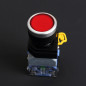 AC/DC Push Button Switch NO,NC 220V LED Light Max 10A current