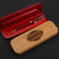 Wood Pen+Box Engraved Pen Personalized Boss Teacher Gift groomsmen gift ideas