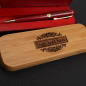 Wood Pen+Box Engraved Pen Personalized Boss Teacher Gift groomsmen gift ideas