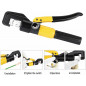 6 Ton Hydraulic Wire Battery Cable Lug Terminal Crimper Crimping Tool 8 Dies US