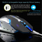 Gaming Mouse Rechargeable X7 Wireless Silent LED Backlit USB Optical Ergonomic A