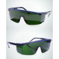 Laser Eye Protection Safety Glasses Goggles for UV Lasers with Case