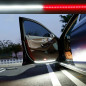 car door opening warning led strip light flashing flowing Anti-collision safety