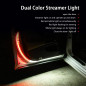 car door opening warning led strip light flashing flowing Anti-collision safety