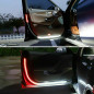 car door opening warning led strip light flashing flowing Anti-collision safety