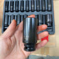 16 PCs Pneumatic Air Hex1/2" Drive 6 Point Metric Impact Socket Set 10-32mm