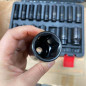 16 PCs Pneumatic Air Hex1/2" Drive 6 Point Metric Impact Socket Set 10-32mm