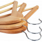 20PACK Wooden Hangers Suit Hangers Premium Natural Finish Utopia Home