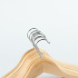 20PACK Wooden Hangers Suit Hangers Premium Natural Finish Utopia Home