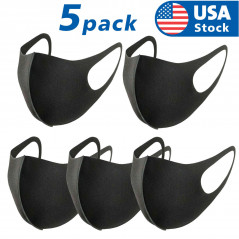 5PACK 3D Unisex Face Mask Washable Reusable Breathable Seller