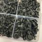 630PCs Car Retainer Clips Auto Fasteners Push Trim Clips Pin Rivet Bumper Kit