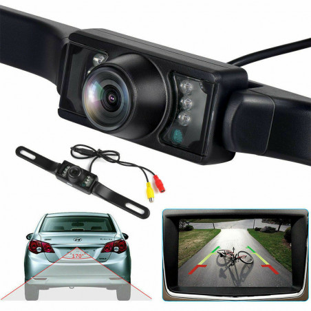170° Car Rear View Backup Parking Reverse Camera CMOS HD Night Vision Waterproof