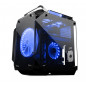 Mid-Tower Computer Gaming Case Micro ATX ITX With 200mm*2 Rainbow Fan
