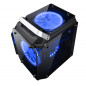 Mid-Tower Computer Gaming Case Micro ATX ITX With 200mm*2 Rainbow Fan