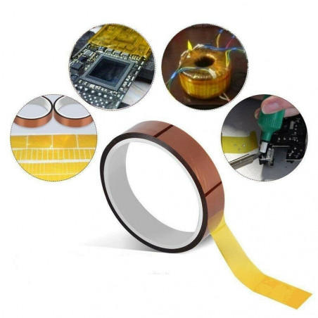 108FT Polyimide Tape Adhesive High Temperature Heat Resistant 5/8/10/20/30mm