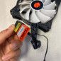 6FANS 120mm RGB LED Computer PC Case Fans Cooling Fan For Computer Cooler