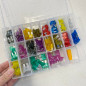 220pc Blade Fuse Assortment Auto Car Truck Motorcycle FUSES Kit ATC ATO ATM