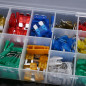 220pc Blade Fuse Assortment Auto Car Truck Motorcycle FUSES Kit ATC ATO ATM