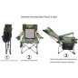 Camping Chair Heavy Duty Folding Chair with Cup Holder Oversize Outdoor Portable