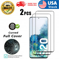 2-Pack Tempered Glass For Samsung S20/S20Plus/S20Ultra Screen Protector