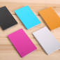 One color 100pcs blank metal business cards aluminum sheet Laser mark material
