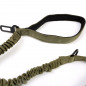 Retractable nylon rope Dog Leash Tactical K9 for large dog Heavy duty coupler