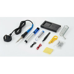 15Pcs Soldering Tips Iron Kit Electronics60W Adjustable Temperature Welding Tool