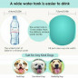 Pet Water Bottle Dispenser Dog Cat Drinking Travel Feeder Tray Bowl Cup 350-550