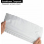 100 Pcs 6 x 9"  Bags Shipping Mailers Envelopes Plastic White Self Adhesive