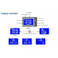 AC 110-220V Timer Relay Microcomputer Time Controller Delay Relay Module 1.37''