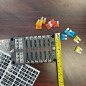 12-Way ATC Blade Block LED Fuse Box w/ Cover with negative bus DC 12v/24v/32v
