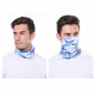 2pcs Face Mask Balaclava Neck Gaiter Biker Tube Bandana Fishing Face Mask