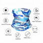 2pcs Face Mask Balaclava Neck Gaiter Biker Tube Bandana Fishing Face Mask